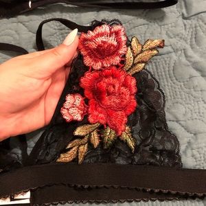 Rose Lace Bralette